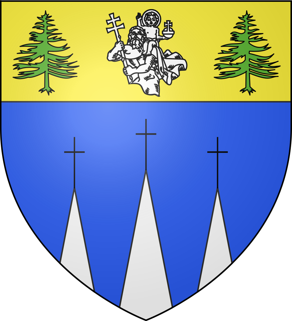 Fayl:Blason Saint Chritophe sur Guiers.svg