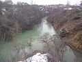 Quyi Boʻzsuv kanali va Oqtepa kanali (chap tomonda)