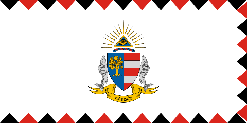 Fayl:Flag of Csobád.svg
