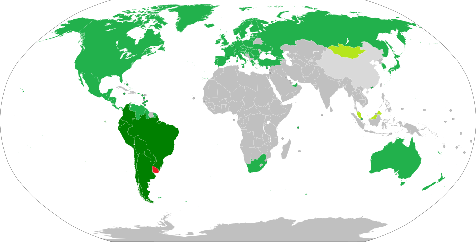 Fayl:Visa policy of Uruguay.svg