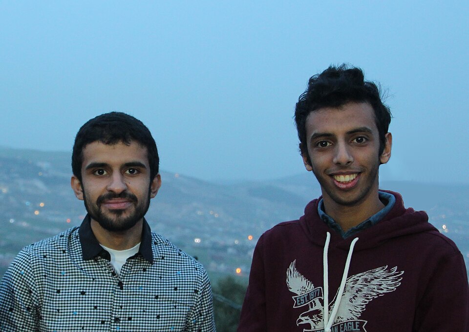 Fayl:Osama Khalid and Ziyad Alsufyani.jpg