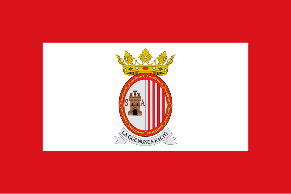 Fayl:Bandera de Sangüesa.svg
