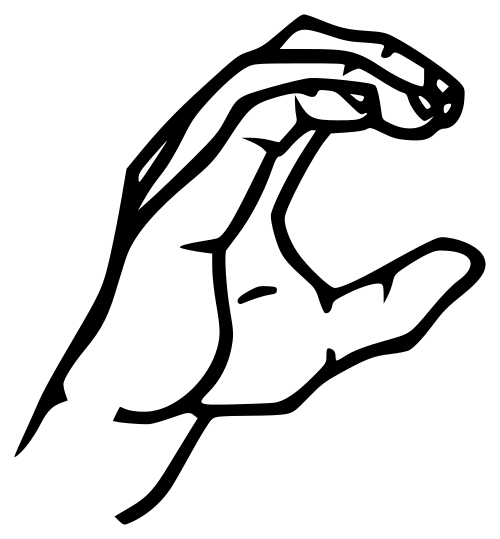 Fayl:Sign language C.svg