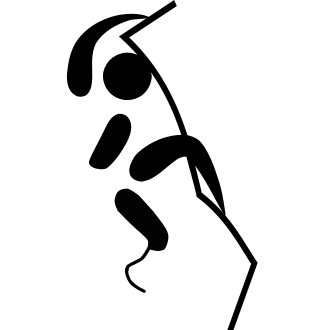 Fayl:Climbing pictogram (Paralympics).svg