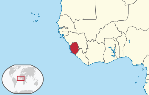 Location of Syerra-Leone