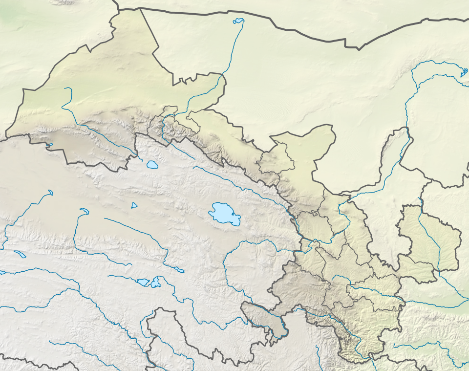 Fayl:China Gansu rel location map.svg
