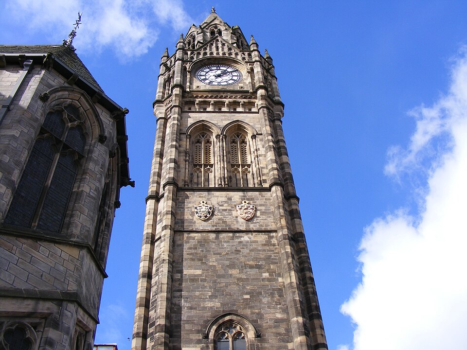 Fayl:Rochdale Town Hall Clock.jpg