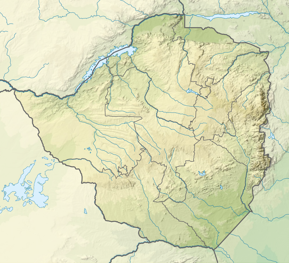 Fayl:Zimbabwe relief location map.svg