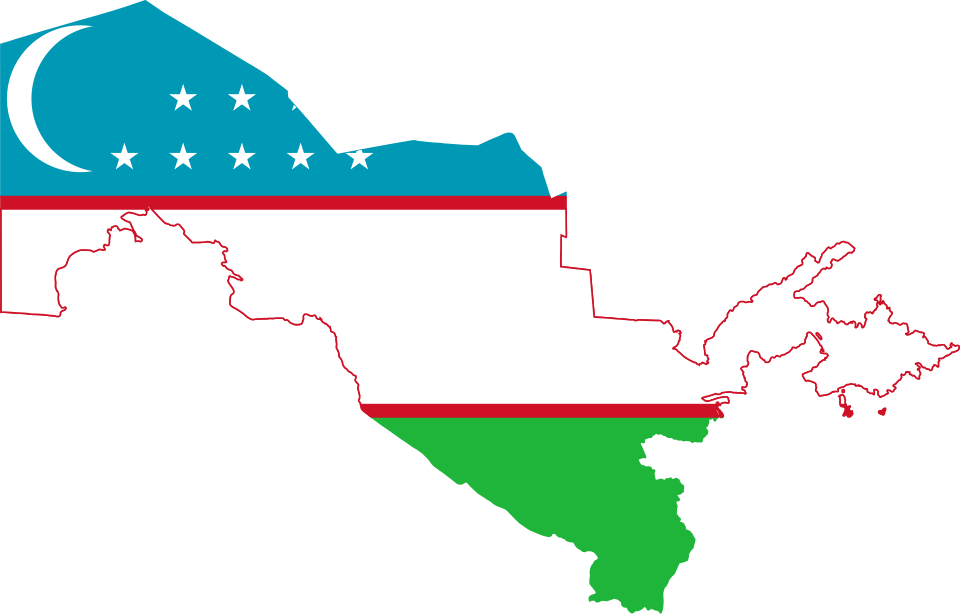 Fayl:Flag-map of Uzbekistan.svg