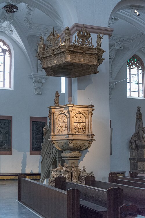 Fayl:Würzburg, Dom, Kanzel-20151106-001.jpg