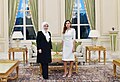 Emine Erdoğan va Mehribon Aliyeva (Boku, Ozarbayjon).