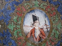 Detail of a fresco