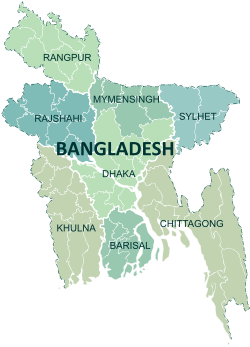 Bangladesh viloyatlari