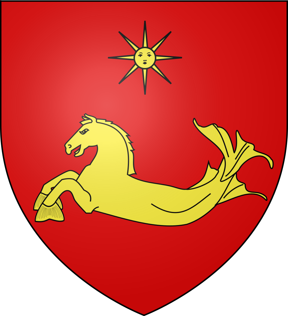 Fayl:Blason Donville-les-Bains.svg