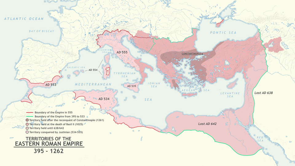 Fayl:Byzantine Empire 395 to 1262.png