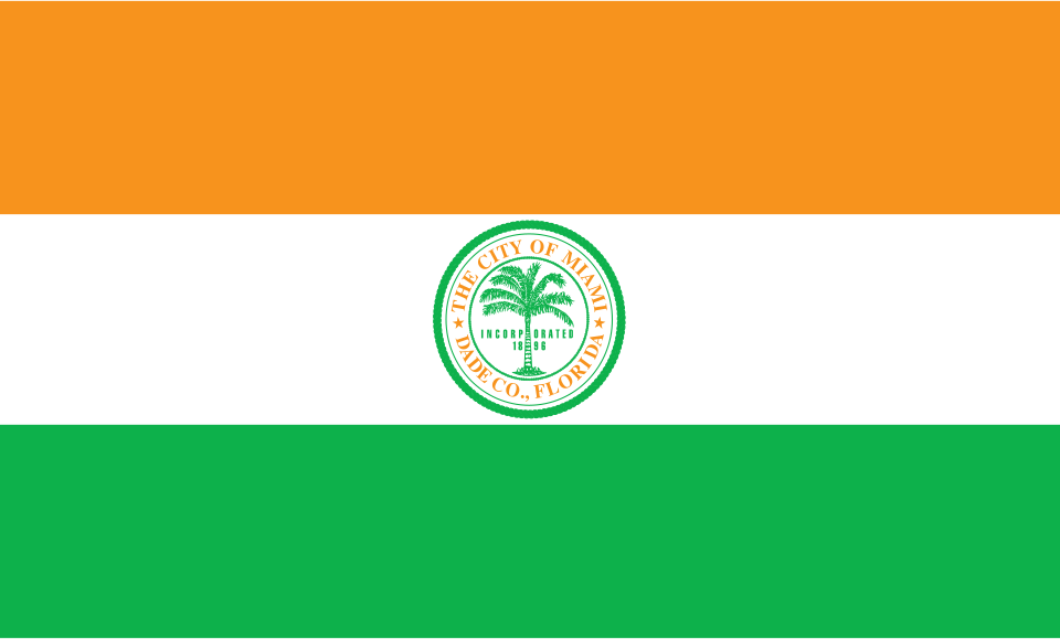 Fayl:Flag of Miami, Florida.svg