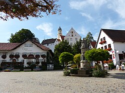 Skyline of Bad Grönenbach