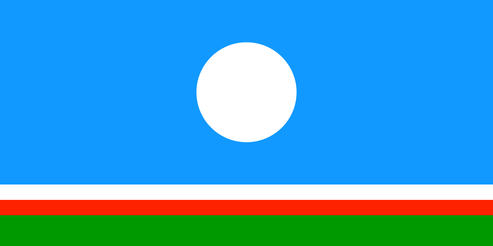 Fayl:Flag of Sakha.svg