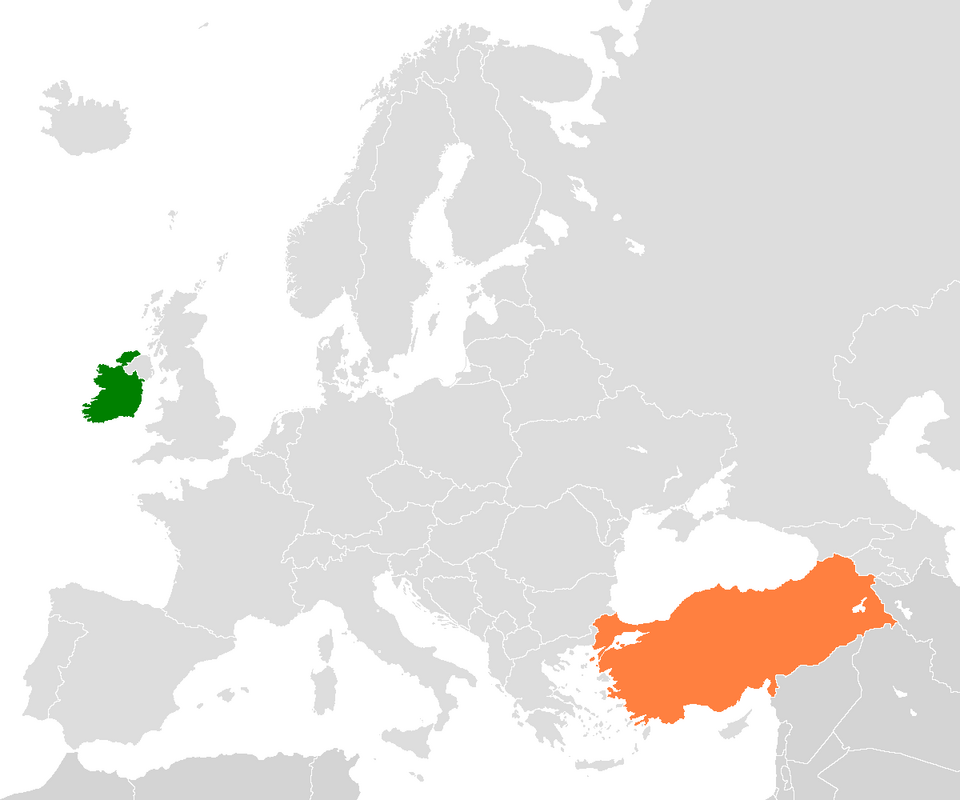Fayl:Ireland Turkey Locator.png