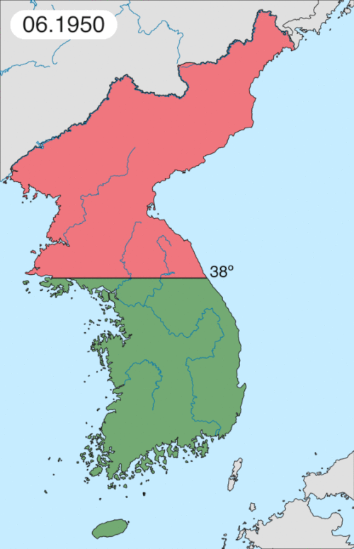 Fayl:Korean war 1950-1953.gif