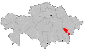 Sarqand tumani xaritada