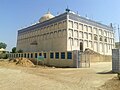 Back view of the mosque