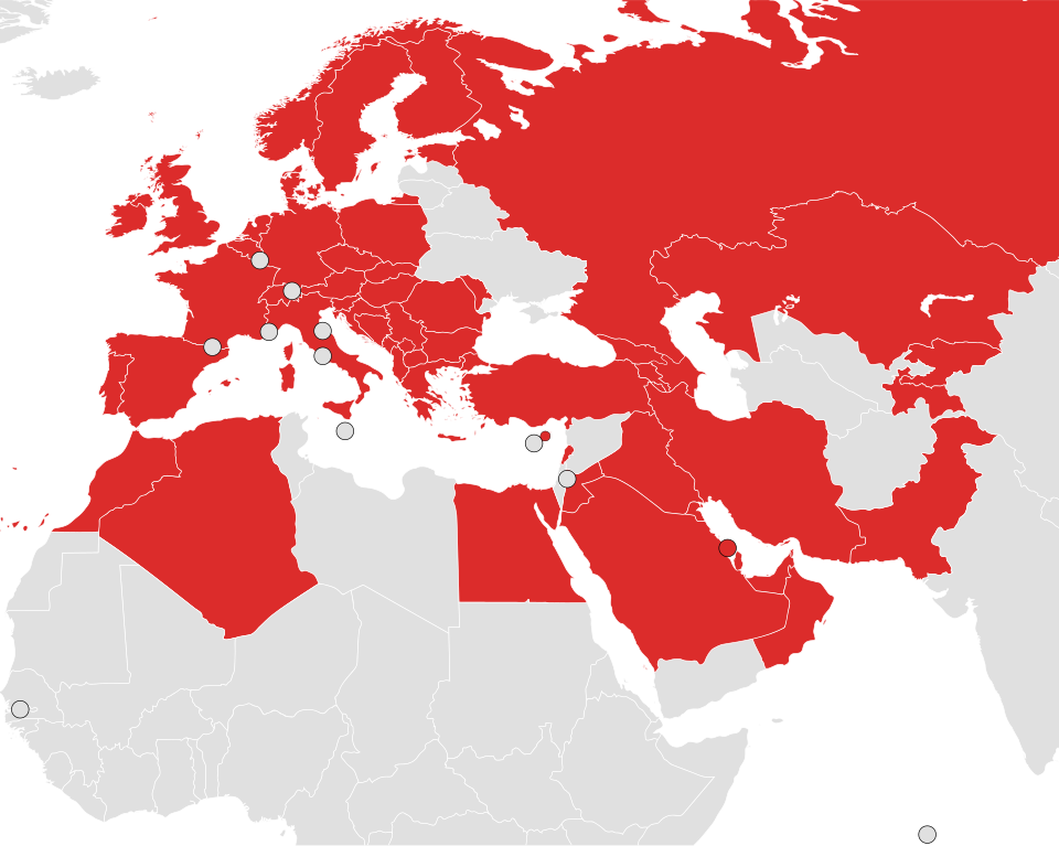 Fayl:Countries in which Pegasus operates.svg