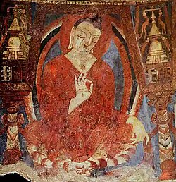 Oʻtirgan holatdagi Budda, Kakrak