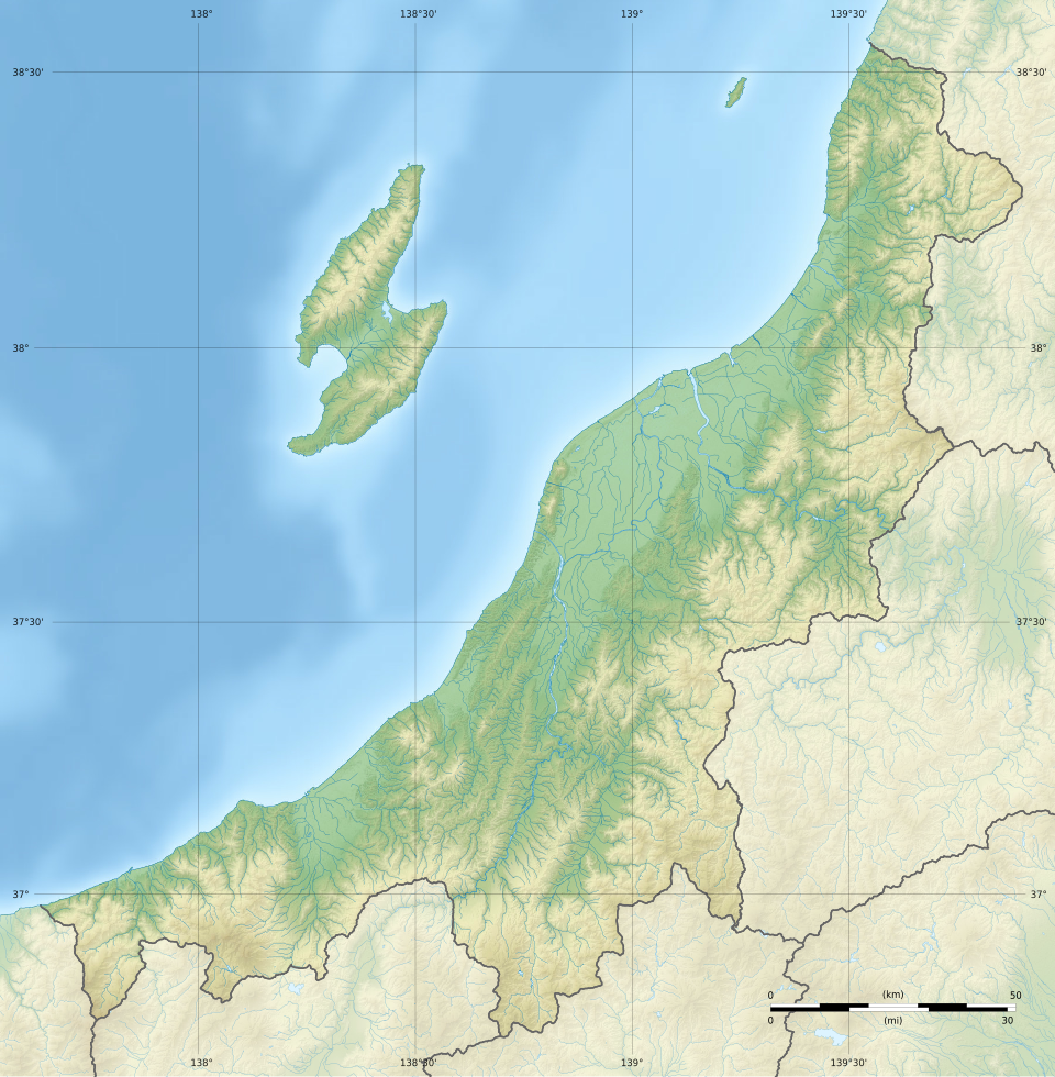 Fayl:Niigata géolocalisation relief.svg