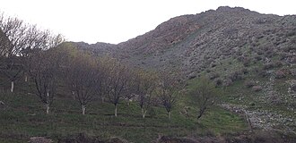 Samarqand viloyati Hazrati Dovud ziyoratgohi atrof manzarasi