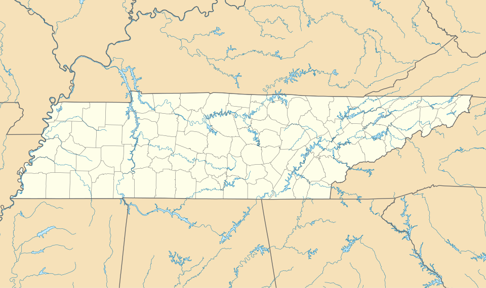 Fayl:USA Tennessee location map.svg