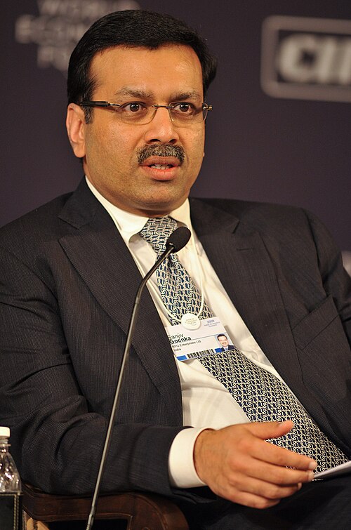 Fayl:Sanjiv Goenka in WEF, 2009.jpg