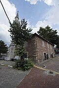 İskender posho masjidining tashqi koʻrinishi