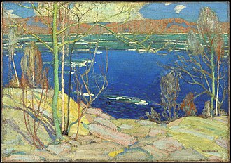 Tom Thomson, Spring Ice, 1915–1916