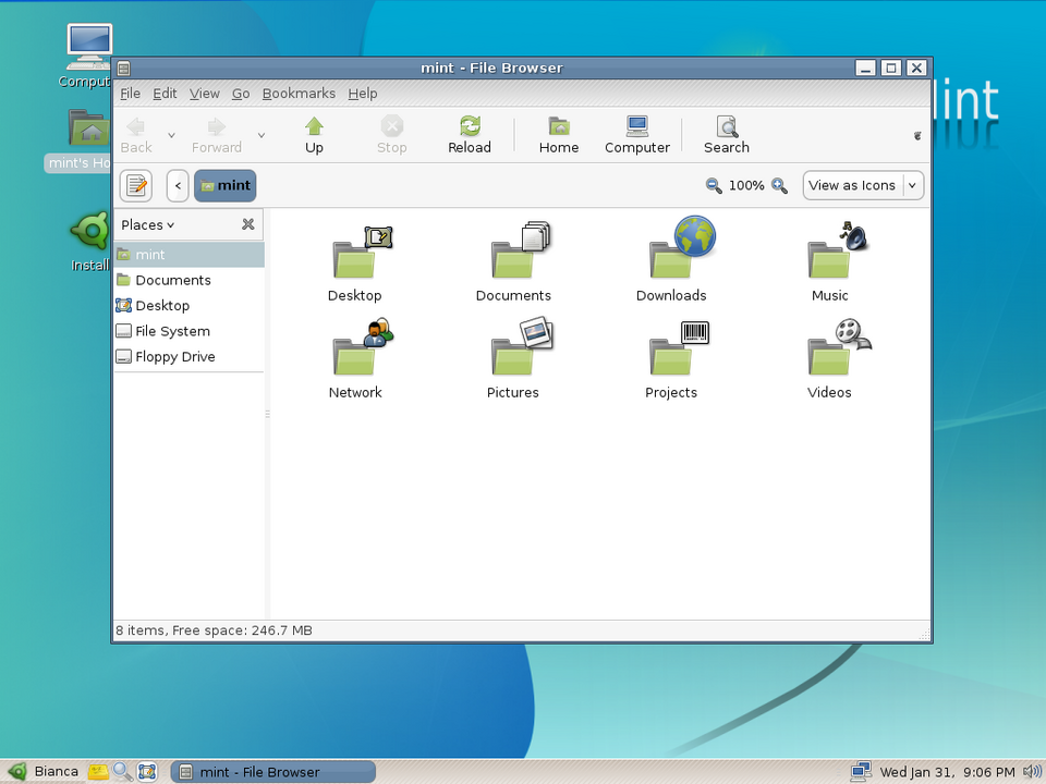 Fayl:Bianca file browser.png