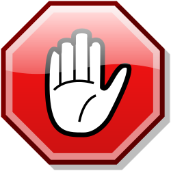 Fayl:Stop hand nuvola.svg