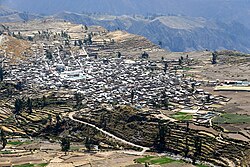 Skyline of Cabanaconde