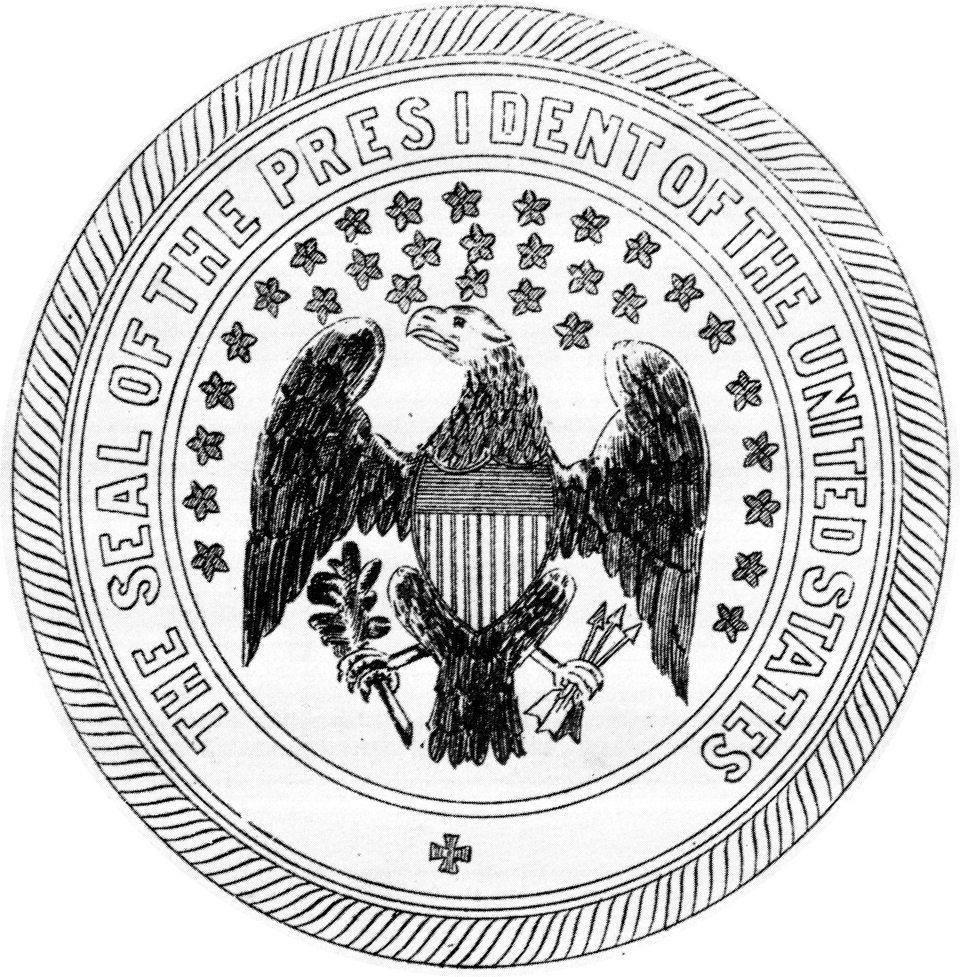 Fayl:US presidential seal 1850.png