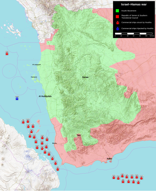 Fayl:2023 Israel–Hamas war - Bab-el-Mandeb.svg