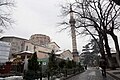 The Fatih Mosque during restoration works in 2016