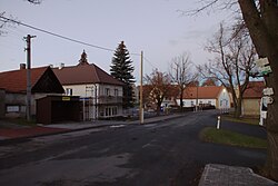 Skyline of Krupá