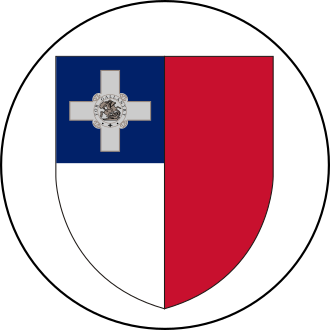 Fayl:Badge of Malta (1943–1964).svg