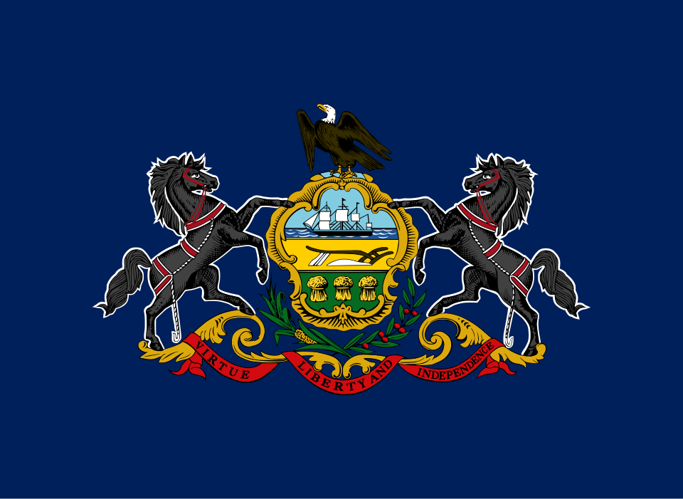 Fayl:Flag of Pennsylvania.svg