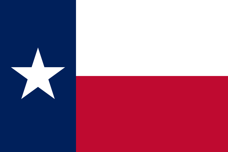 Fayl:Flag of Texas.svg
