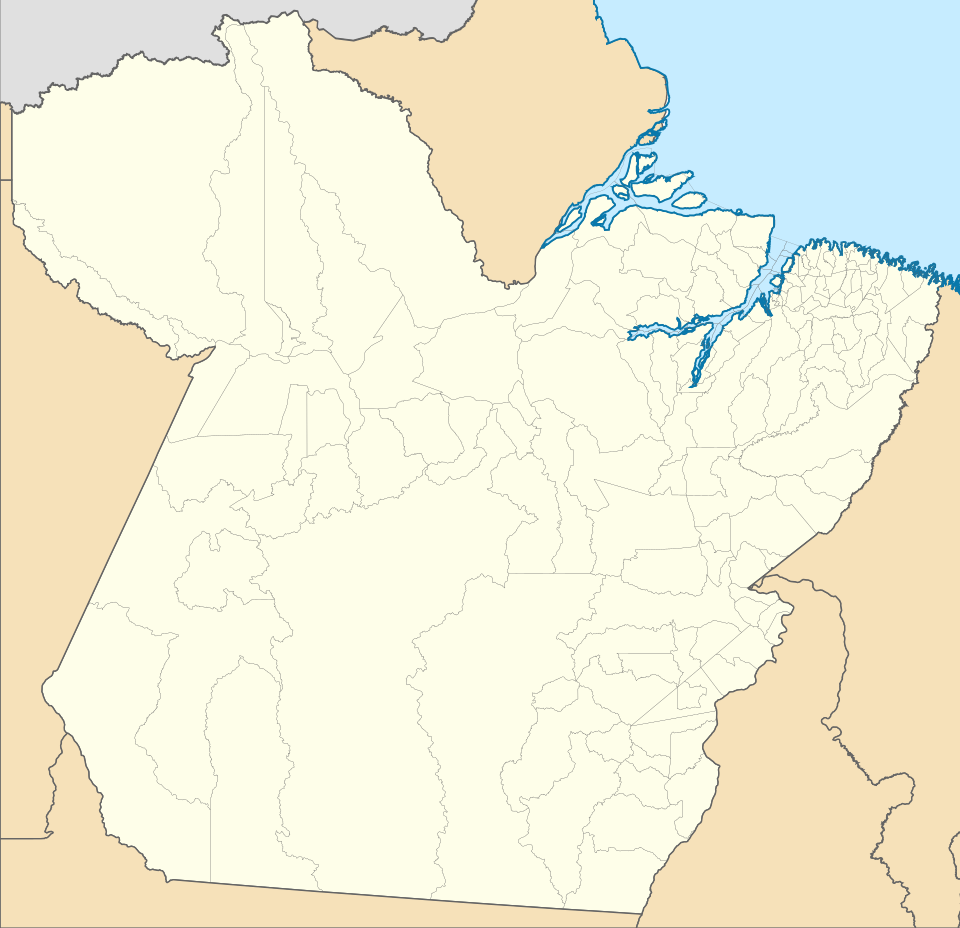 Fayl:Brazil Para location map.svg