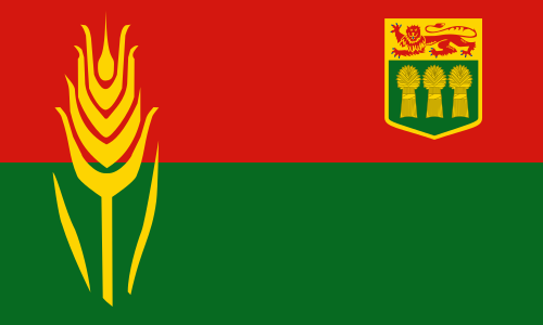 Fayl:Saskatchewan 60th Anniversary Flag.svg