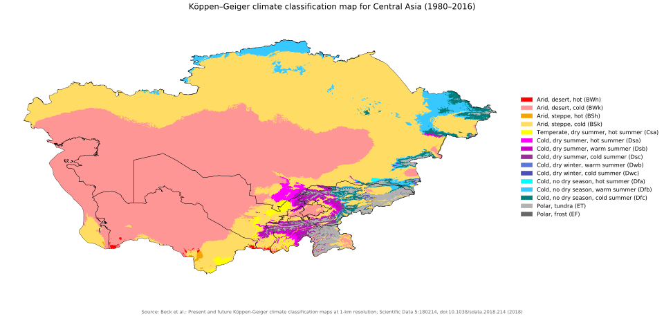 Fayl:Koppen-Geiger Map Central Asia present.svg