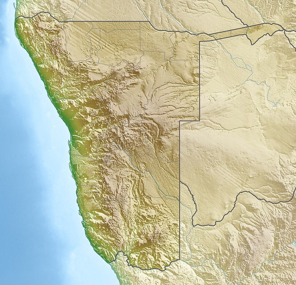 Fayl:Namibia relief location map.jpg