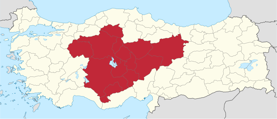 Fayl:Central Anatolia Region in Turkey.svg