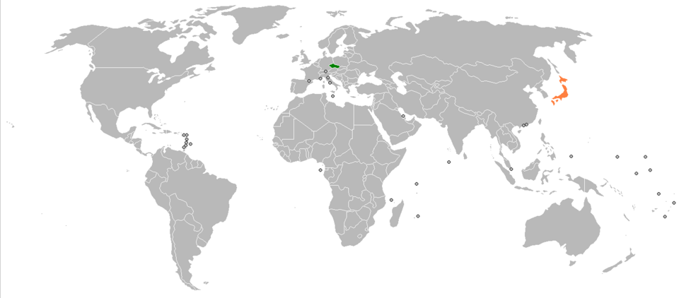 Fayl:Czech Republic Japan Locator.png